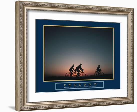 Freedom-null-Framed Art Print