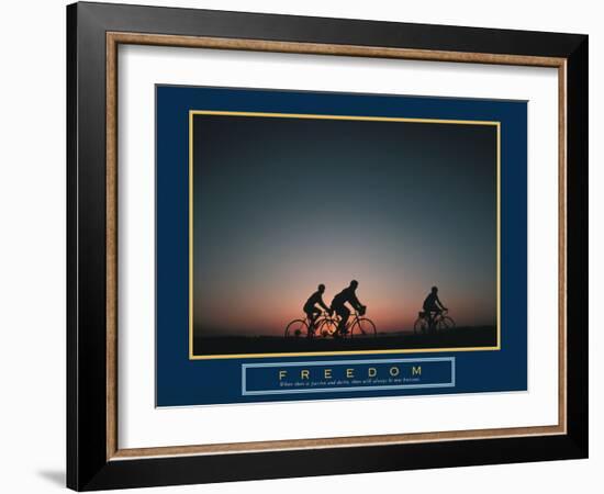 Freedom-null-Framed Art Print