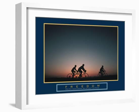 Freedom-null-Framed Art Print