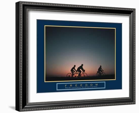 Freedom-null-Framed Art Print