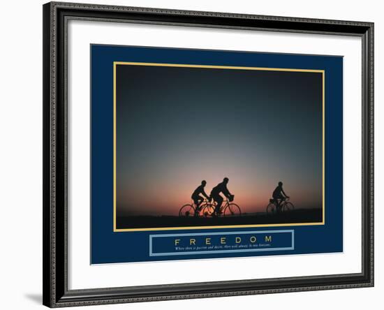 Freedom-null-Framed Art Print