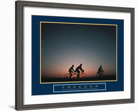 Freedom-null-Framed Art Print