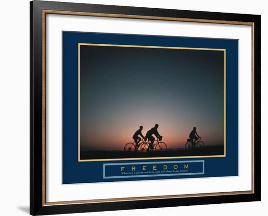 Freedom-null-Framed Art Print