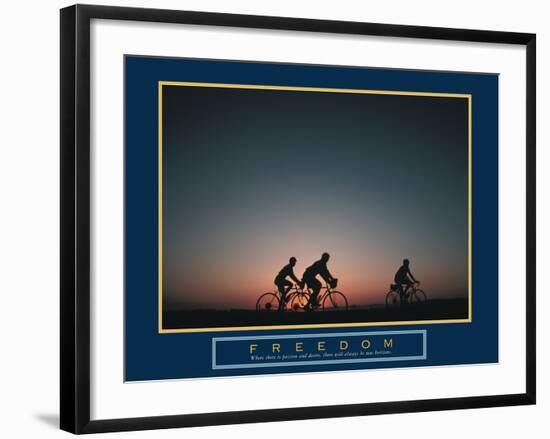 Freedom-null-Framed Art Print