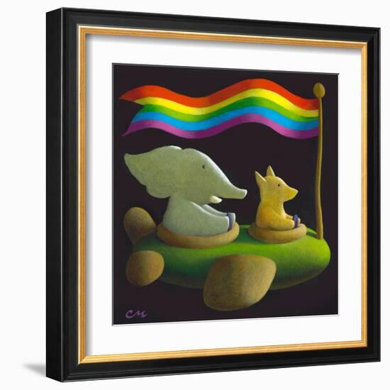 Freedom-Chris Miles-Framed Art Print