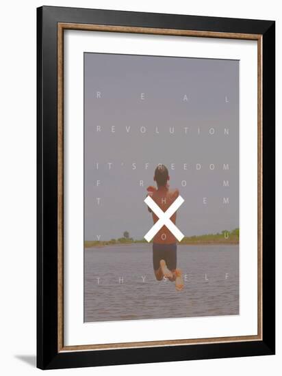 Freedom-null-Framed Art Print