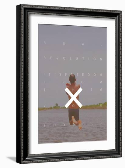 Freedom-null-Framed Art Print