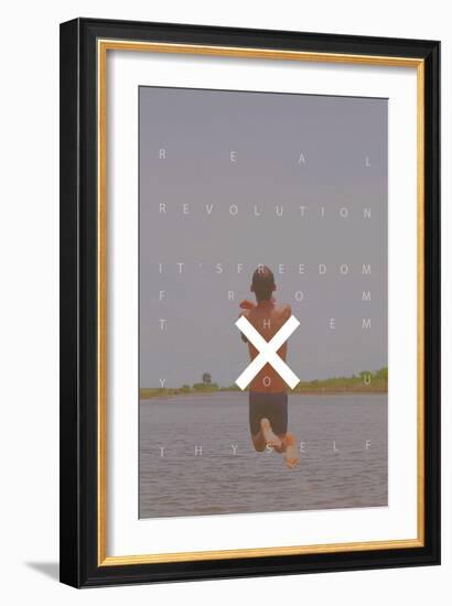 Freedom-null-Framed Art Print