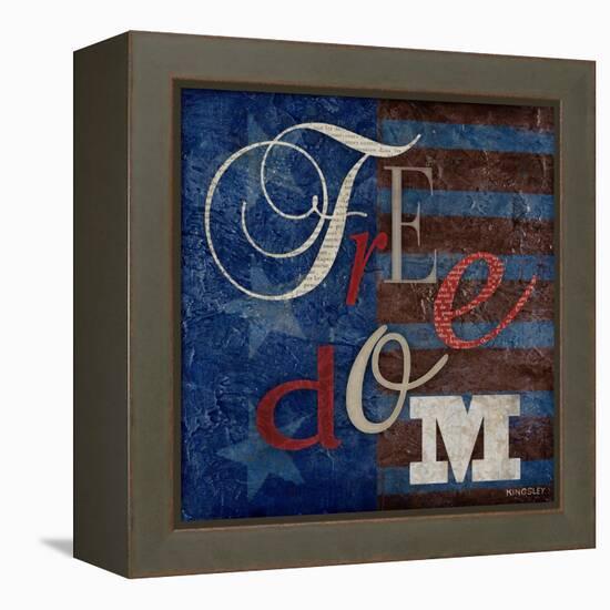 Freedom-Kingsley-Framed Stretched Canvas