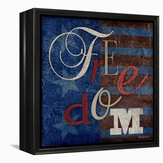 Freedom-Kingsley-Framed Stretched Canvas