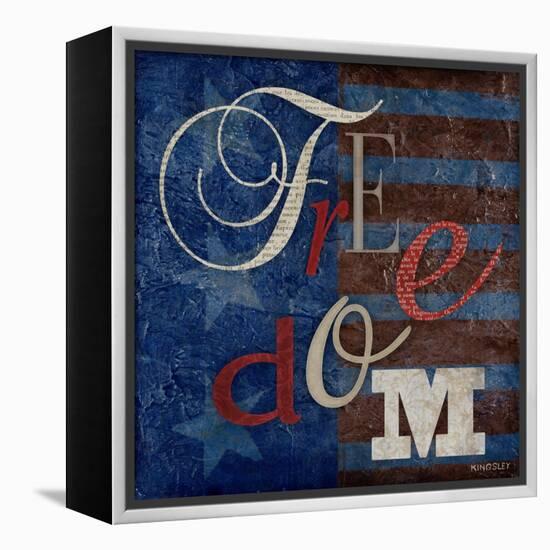 Freedom-Kingsley-Framed Stretched Canvas