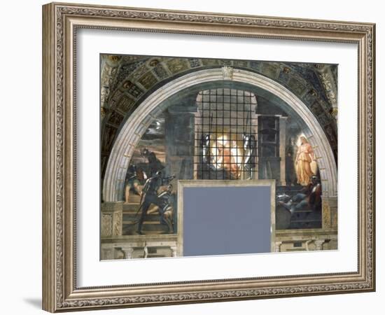 Freeing of St. Peter-Raphael-Framed Giclee Print