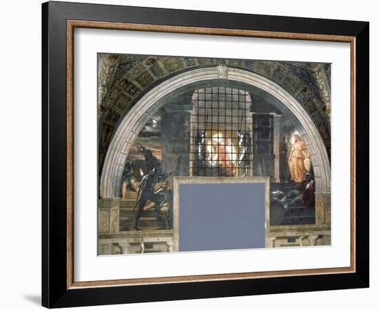 Freeing of St. Peter-Raphael-Framed Giclee Print