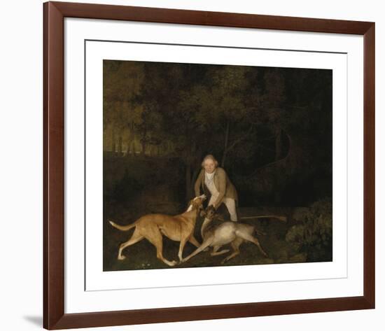 Freeman, The Earl of Clarendon's Gamekeeper-George Stubbs-Framed Premium Giclee Print