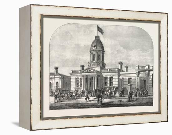 Freemasonry in South London: New Masonic Hall, Camberwell, 1876, Uk-null-Framed Premier Image Canvas