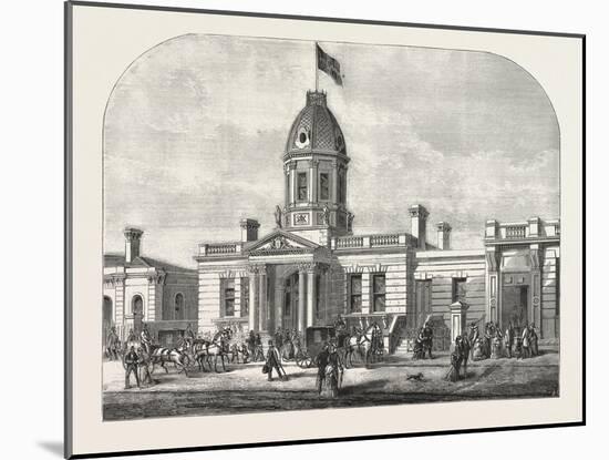 Freemasonry in South London: New Masonic Hall, Camberwell, 1876, Uk-null-Mounted Giclee Print