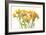 Freesia II-Tim O'toole-Framed Art Print