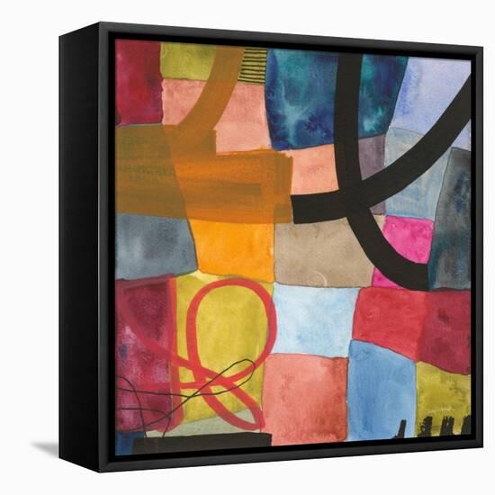 Freeway III-Cheryl Warrick-Framed Stretched Canvas