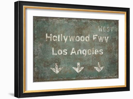 Freeway - Los Angeles-Rufus Coltrane-Framed Giclee Print