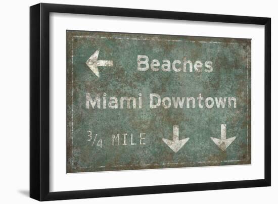 Freeway - Miami-Rufus Coltrane-Framed Giclee Print