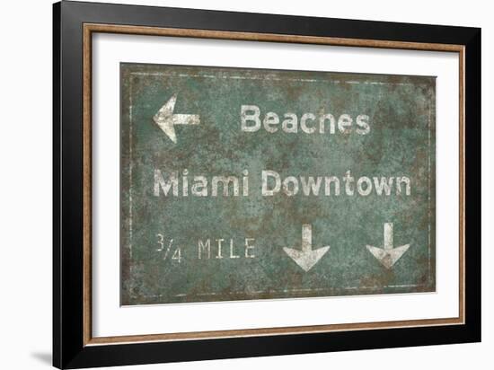 Freeway - Miami-Rufus Coltrane-Framed Giclee Print