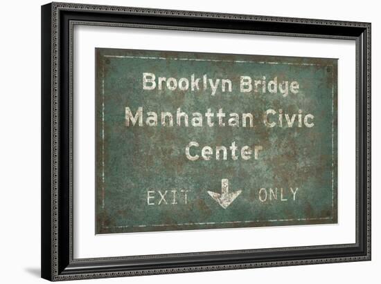 Freeway - New York-Rufus Coltrane-Framed Giclee Print