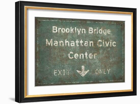 Freeway - New York-Rufus Coltrane-Framed Giclee Print