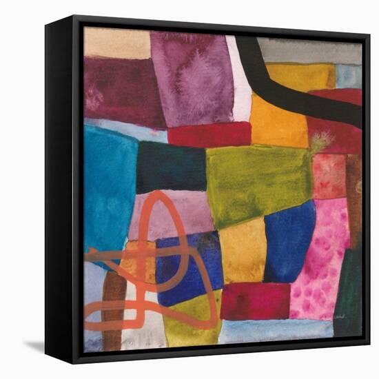 Freeway V-Cheryl Warrick-Framed Stretched Canvas