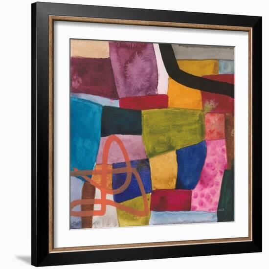 Freeway V-Cheryl Warrick-Framed Art Print