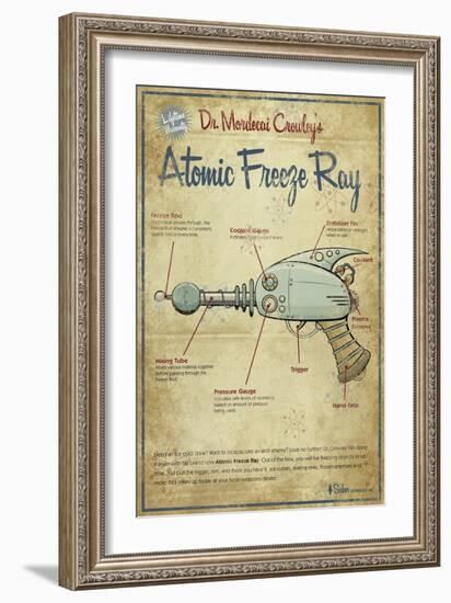 Freeze Ray-Michael Murdock-Framed Giclee Print