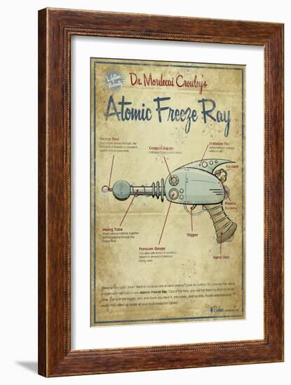 Freeze Ray-Michael Murdock-Framed Giclee Print