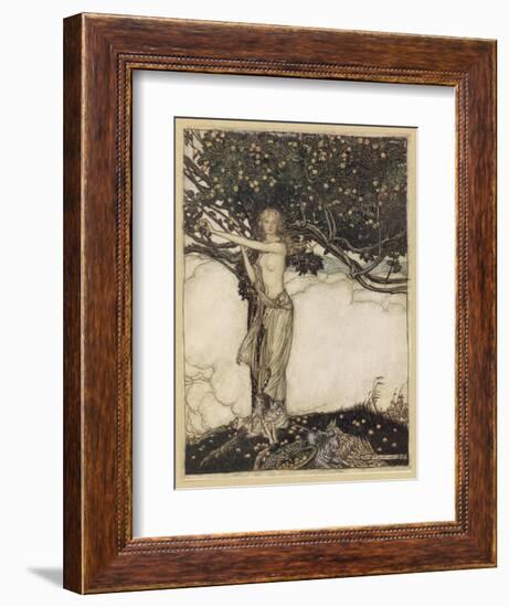 Freia, Rackham-Arthur Rackham-Framed Photographic Print