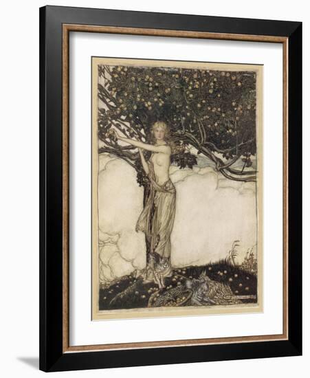 Freia, Rackham-Arthur Rackham-Framed Photographic Print