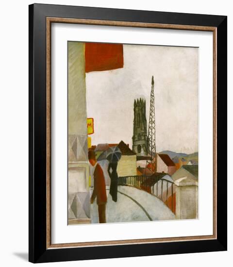 Freiburg Cathedral-Auguste Macke-Framed Giclee Print