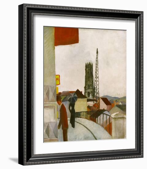 Freiburg Cathedral-Auguste Macke-Framed Giclee Print