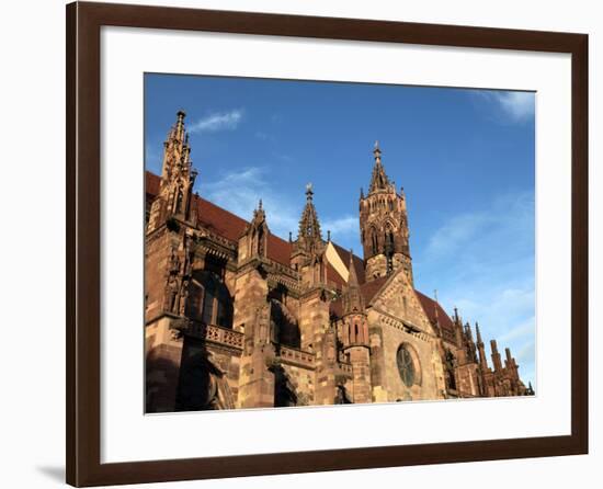 Freiburg Minster, Freiburg, Baden-Wurttemberg, Germany, Europe-Hans Peter Merten-Framed Photographic Print