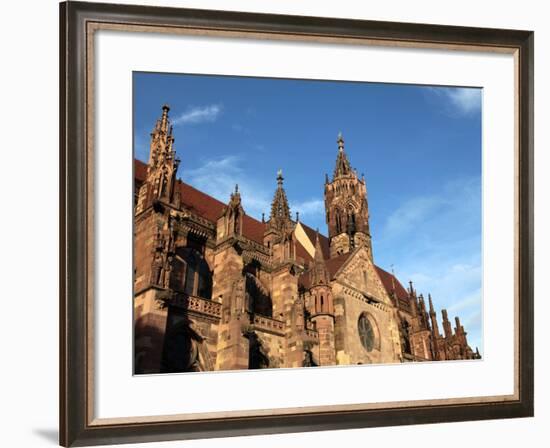 Freiburg Minster, Freiburg, Baden-Wurttemberg, Germany, Europe-Hans Peter Merten-Framed Photographic Print