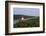 Freight Ships on Kiel Canal going near Hochdonn, Dithmarschen, Schleswig-Holstein, Germany, Europe-Hans-Peter Merten-Framed Photographic Print