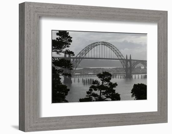 Fremont Bridge, Portland, Oregon, USA-Panoramic Images-Framed Photographic Print