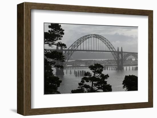 Fremont Bridge, Portland, Oregon, USA-Panoramic Images-Framed Photographic Print