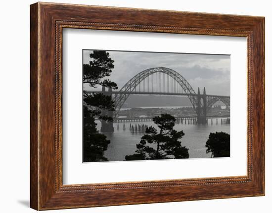 Fremont Bridge, Portland, Oregon, USA-Panoramic Images-Framed Photographic Print