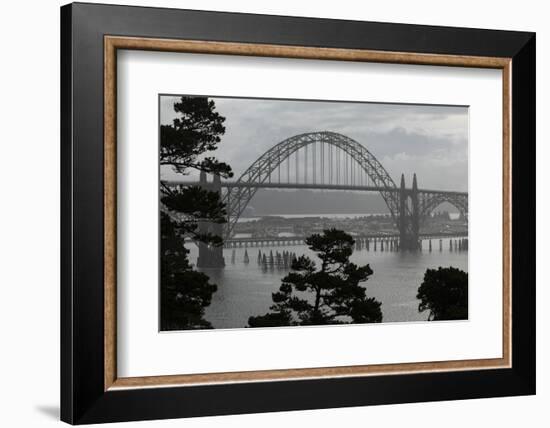 Fremont Bridge, Portland, Oregon, USA-Panoramic Images-Framed Photographic Print