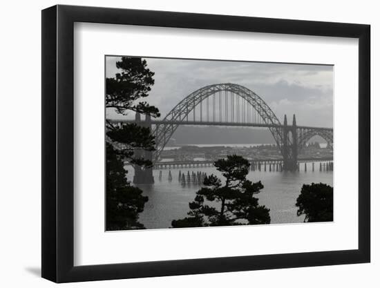 Fremont Bridge, Portland, Oregon, USA-Panoramic Images-Framed Photographic Print