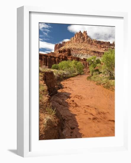 Fremont River, Capitol Reef National Park, Utah, Usa-Dave Welling-Framed Photographic Print