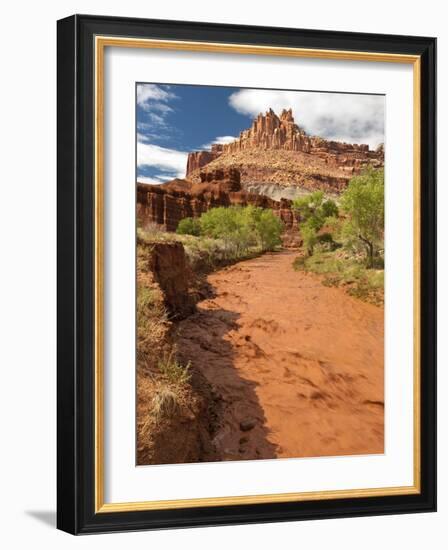 Fremont River, Capitol Reef National Park, Utah, Usa-Dave Welling-Framed Photographic Print