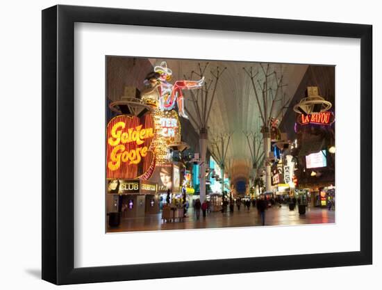 Fremont Street Experience Las Vegas, Nevada, USA-Michael DeFreitas-Framed Photographic Print