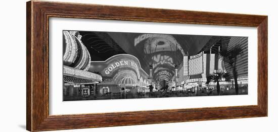 Fremont Street Experience, Las Vegas, Nevada, USA-Panoramic Images-Framed Photographic Print