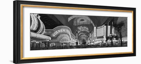 Fremont Street Experience, Las Vegas, Nevada, USA-Panoramic Images-Framed Photographic Print