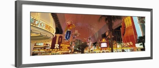 Fremont Street Experience Las Vegas Nv, USA-null-Framed Photographic Print