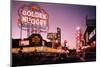 Fremont Street in Las Vegas-Philip Gendreau-Mounted Photographic Print